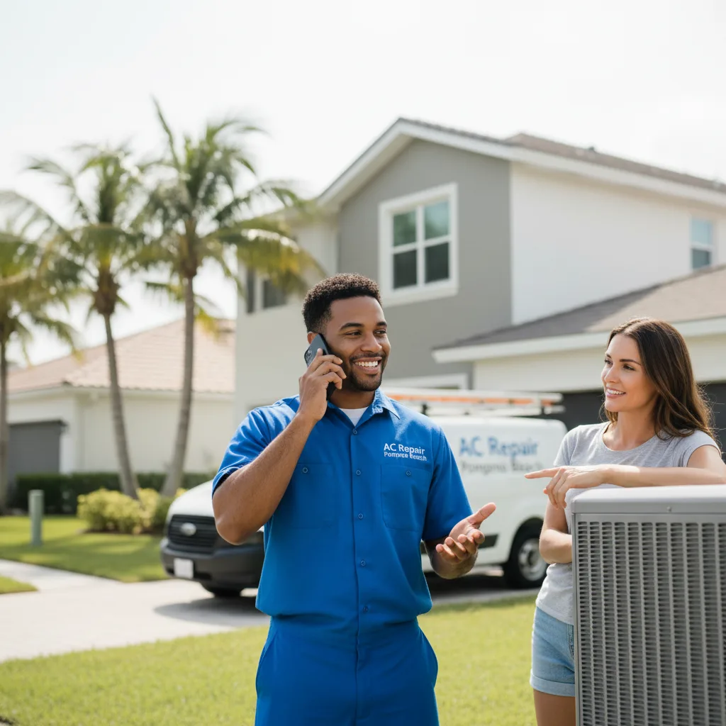 AC Repair Pompano Beach customer support in Huber Heights